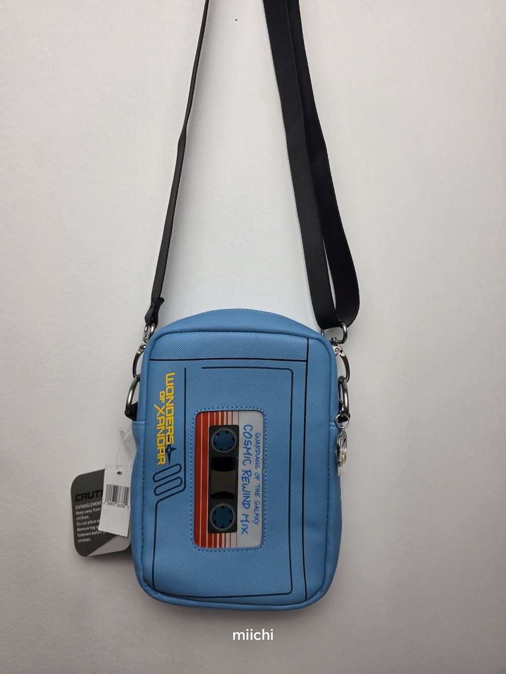 Blue Retro Cassette Crossbody Bag Guardians Of The Galaxy Bag